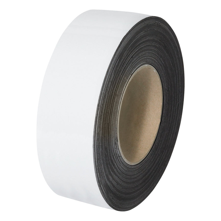 2 in x 100 ft White Magnetic Labels Roll LH157
