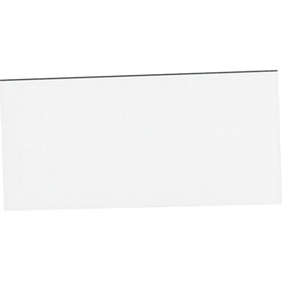 1x2 White Magnetic Warehouse Labels 25/Case LH170