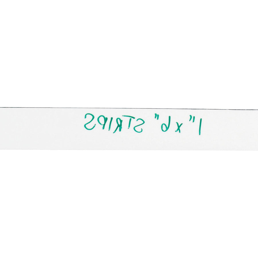 1x6 White Magnetic Warehouse Labels 25/Case LH173