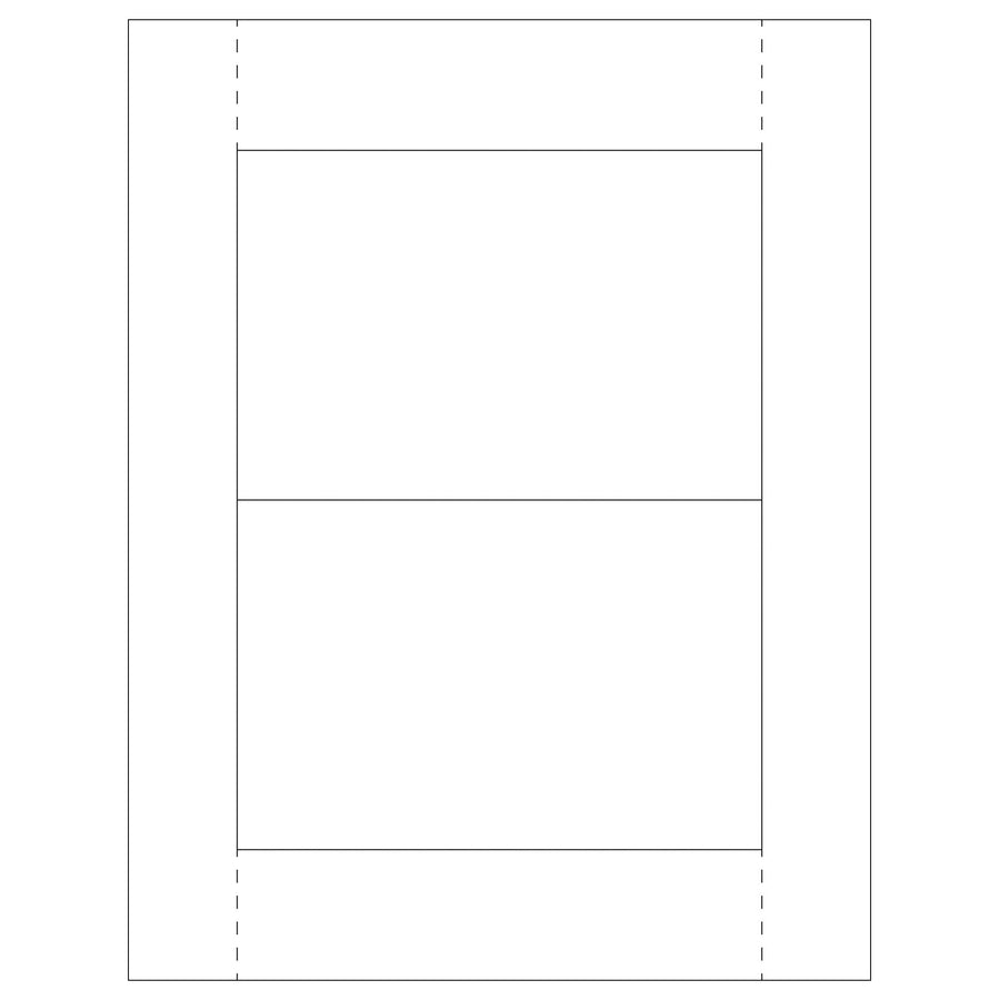 4x6 Laser Paper Vinyl Envelope Insert Cards 100/Case LH227