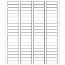 1.75x0.5 White Rectangle Laser Labels 10-Sheet Pack LL10910PK - alias listing