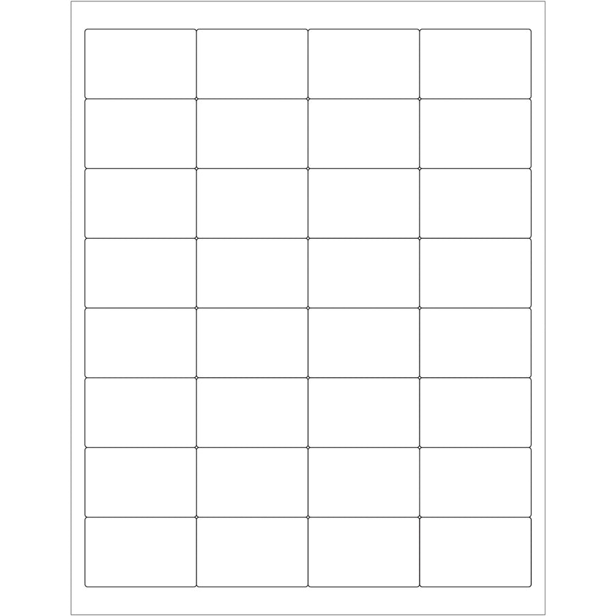 Create professional product, shipping, and mailing labels in-house with these 2" x 1.25" white rectangle laser labels. Permanent acrylic adhesive bonds instantly to paper, corrugated, plastic, metal, glass, and more. Order by the case (3,200 labels) and streamline your labeling workflow today.
