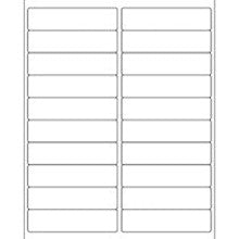 4x1 White Rectangle Laser Labels Master Case LL121MC - alias listing
