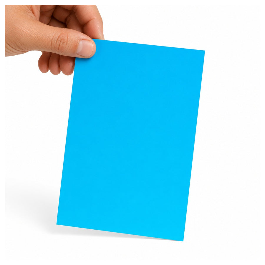 3x1 Fluorescent Blue Laser Labels LL174BB