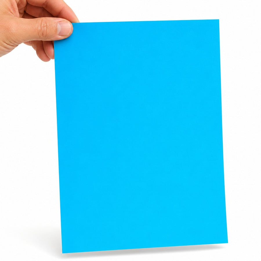 4x5 Fluorescent Blue Rectangle Laser Labels Permanent Adhesive 1-Pack LL181BB - alias listing