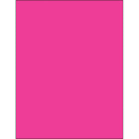 High-visibility fluorescent pink rectangle laser labels designed for shipping coordinators and logistics professionals who need maximum compliance visibility. These 8.5x11" printable labels feature permanent acrylic adhesive and work with both laser and inkjet printers–stick securely to corrugated, plastic, and metal surfaces. Case of 100 labels ready to ship.