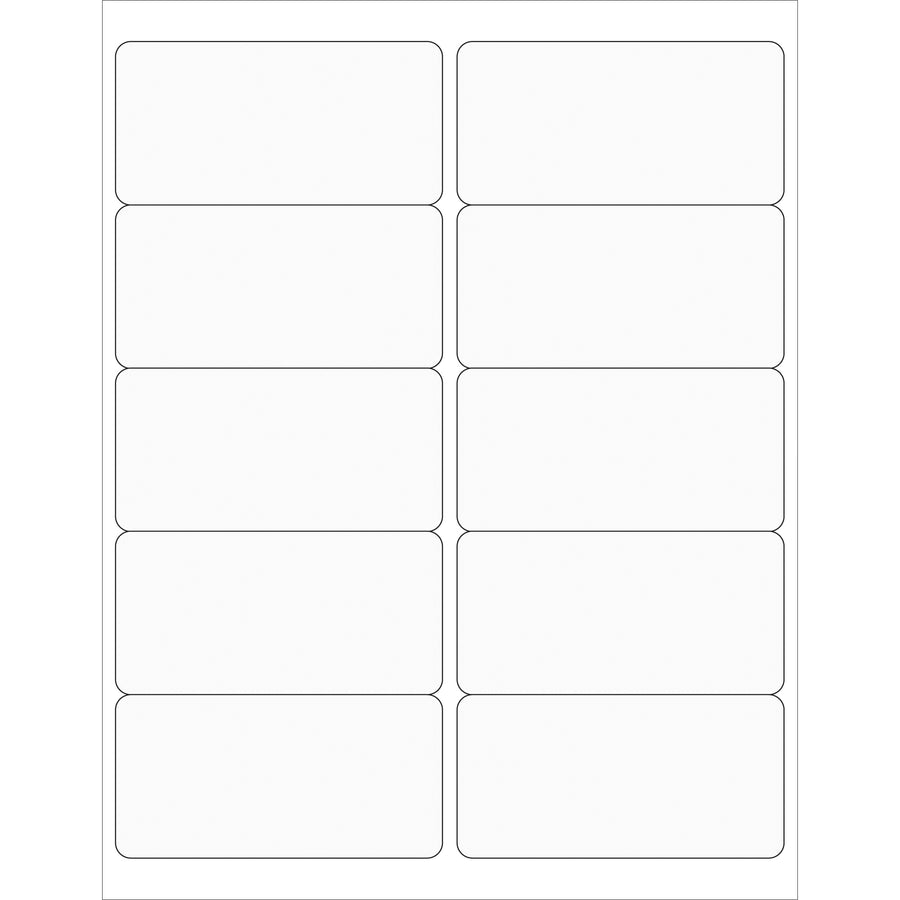 Professional-grade 4" x 2" clear rectangle laser labels engineered for shipping coordinators and logistics teams. Permanent acrylic adhesive resists heat and printer jamming. Buy by the case of 1,000 labels with matte finish for crisp, scannable barcodes and inventory tracking.