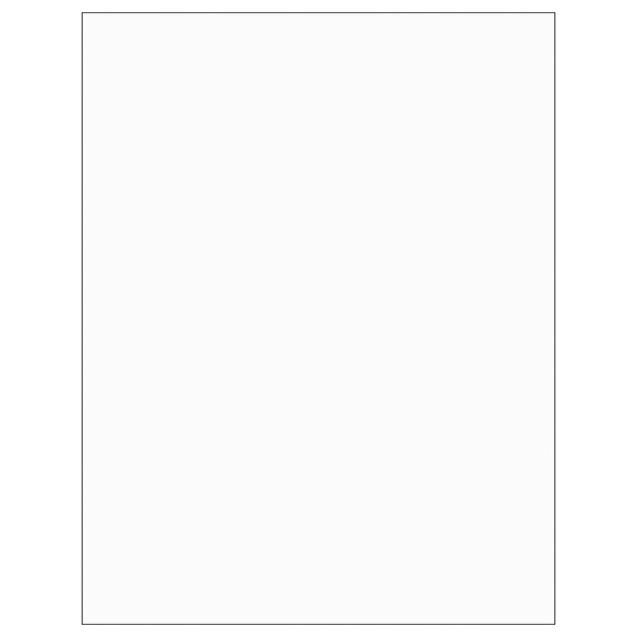 8.5x11 Clear Permanent Acrylic Laser Labels 100/Case LL224CL - alias listing