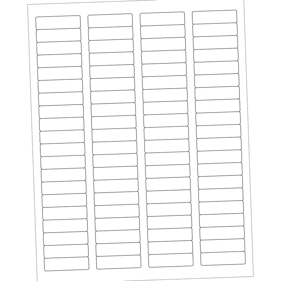1 3/4 x 1/2 in Weather-Resistant Polyester Laser Labels 8000/Case LL250WR - alias listing