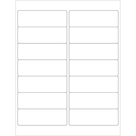 Protect your shipments with weather-resistant laser labels that repel condensation and resist tear damage in demanding logistics environments. These 4" x 1 1/3" white polyester labels feature permanent acrylic adhesive and are compatible with standard laser printers–1,400 labels per case ensure compliance visibility across international shipments.