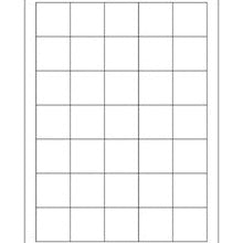 1.5x1.5 EZ Peel White Rectangle Laser Labels LLEP200 - alias listing