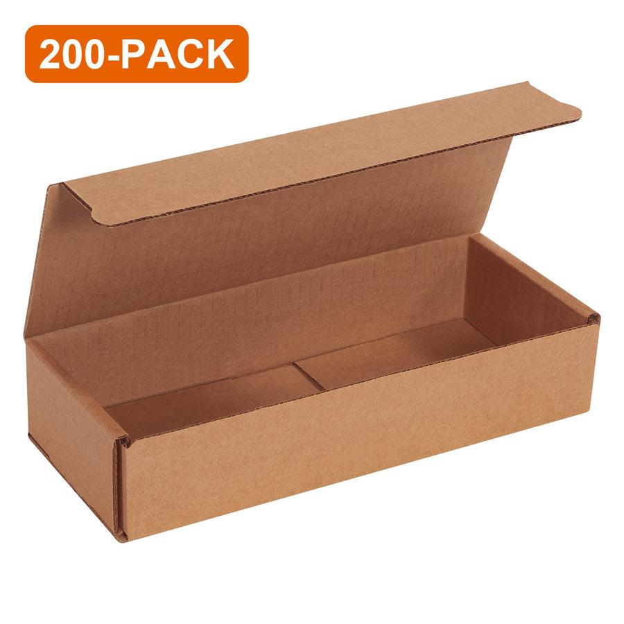 10x4x2 ECT-32 Kraft Corrugated Mailers, 200-Pack (4 Bundles of 50)