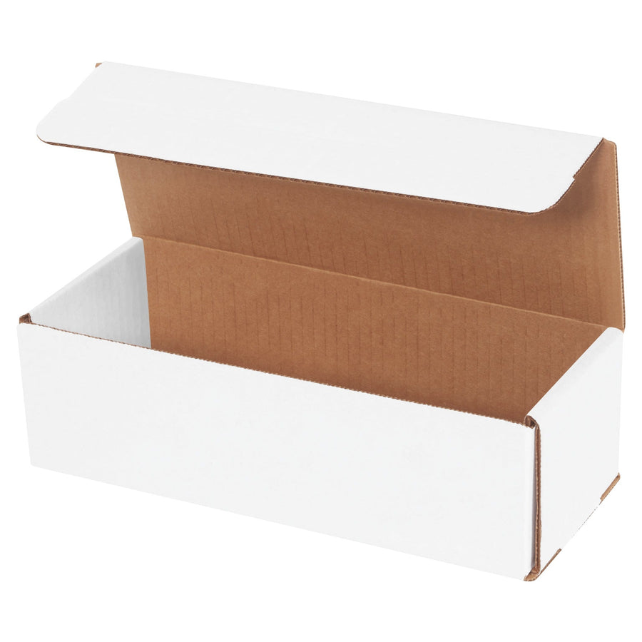 10x4x3 ECT-32 White Corrugated Mailers 50-Pack M1043 - alias listing