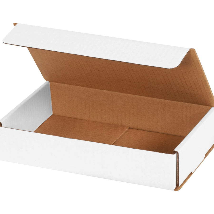 10x6x2 ECT-32 White Corrugated Mailers 50-Pack M1062