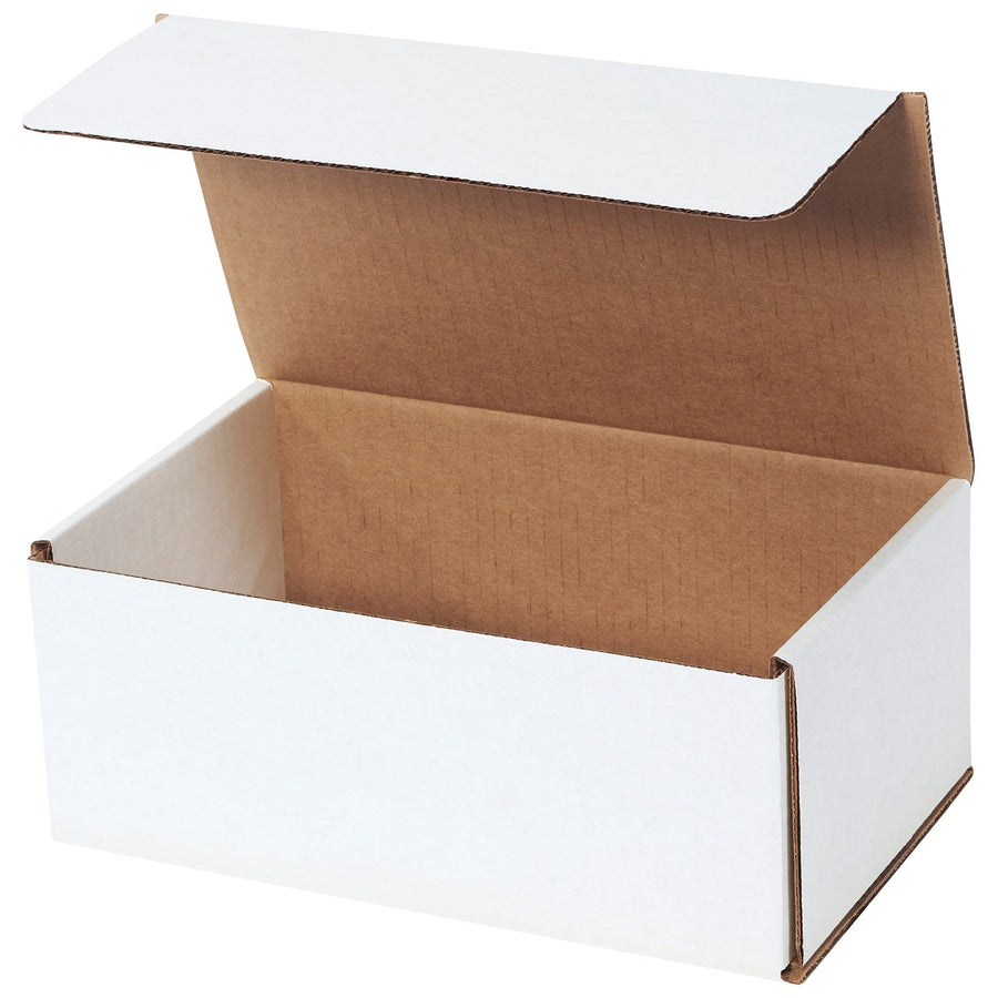10x6x4 ECT-32 White Corrugated Mailers 50-Pack M1064 - alias listing