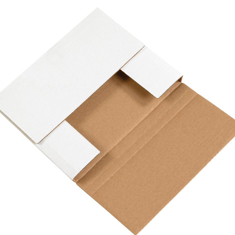 10.25x8.25x1.25 White Corrugated Mailers 50-Pack M1081 - alias listing