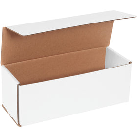 Ship small items faster and cheaper with these ECT-32-B white corrugated mailers in 11x4x4" dimensions. One-piece fold-and-tuck design provides double-wall crush resistance on front and sides‚no tape, glue, or staples required. Bulk 50-pack reduces per-unit cost and freight overhead.