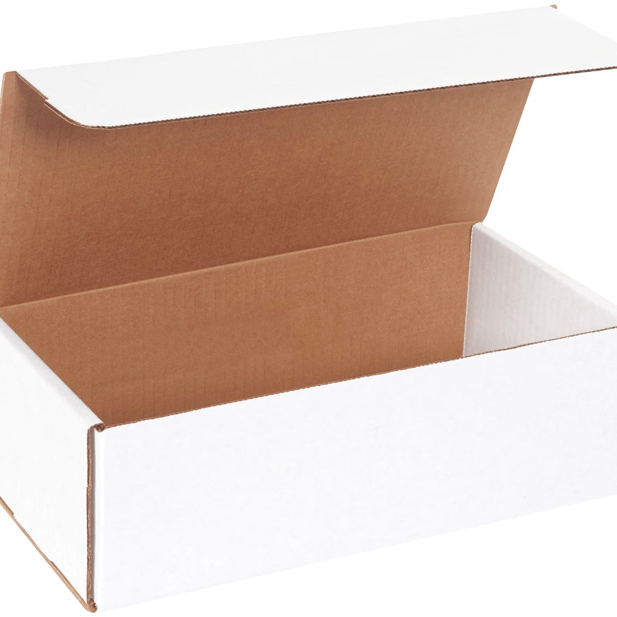 12x6x4 ECT-32 White Corrugated Mailers 50-Pack M1264