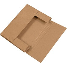 12.12x9.12x1 Kraft Easy Fold Mailers 50-Pack