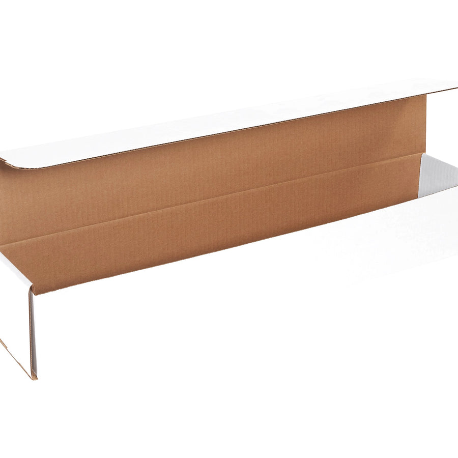 24x4x4 ECT-32 White Corrugated Mailers 50/Bundle M2444 - alias listing