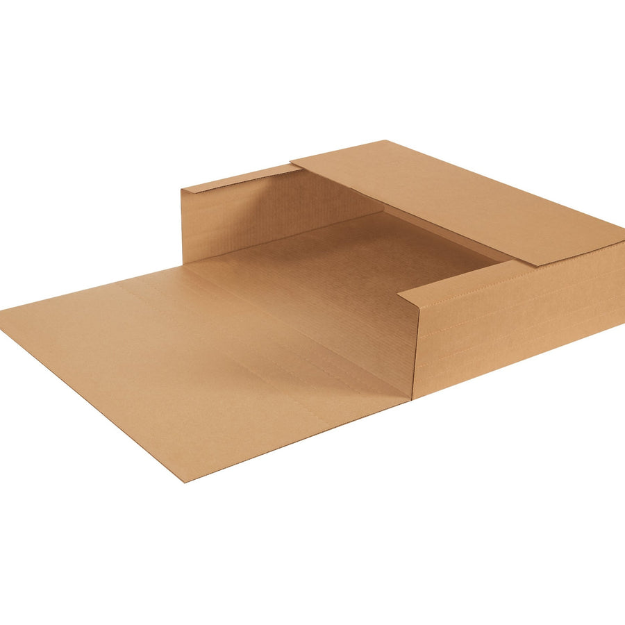 26x20x6 Kraft Multi-Depth Corrugated Jumbo Mailers 20/Bundle M26206 - alias listing