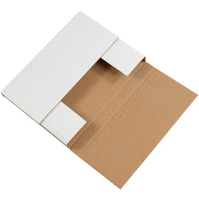 Ship with confidence using these 12 1/8x9 1/8x2 white corrugated easy-fold mailers‚crush-resistant ECT-32-B material delivers professional appearance every time. Multi-depth scoring lets you fold to your exact specifications. 50-pack bundle ready to go.