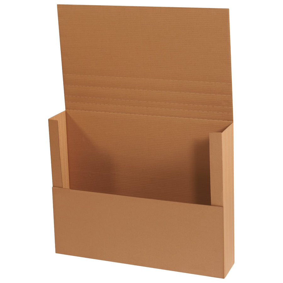 30x24x6 ECT-32 Kraft Multi-Depth Corrugated Jumbo Mailers 20/Bundle M30246
