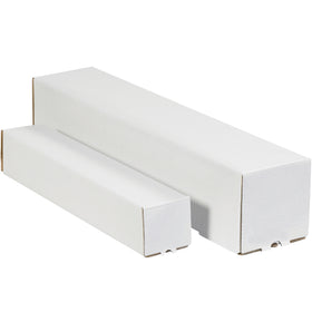 Stop wasting time packing round tubes that roll in transit. These 3x3x12" white square mailing tubes ship flat and assemble in seconds without tape or glue. ECT-32 corrugated construction delivers durability while the stackable square design maximizes warehouse space and reduces shipping chaos.