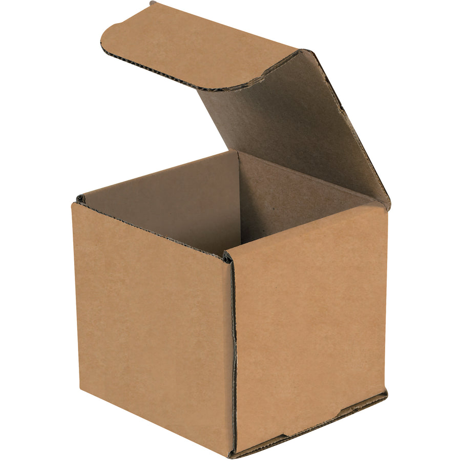 Space-efficient 3x3x3 kraft corrugated mailers manufactured from durable ECT-32-B material deliver double-wall crush resistance with a one-piece fold design–no tape, glue, or staples required. Bundle of 50 ships and stores flat, reducing warehouse footprint and freight costs while maintaining superior product protection for small items, tools, and fragile goods.
