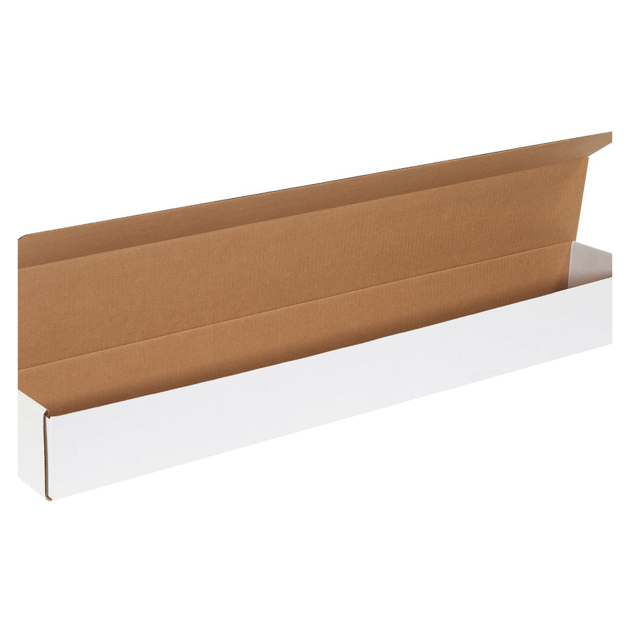 36.25x4.875x4 ECT-32-B White Corrugated Mailers 50/Bundle M3644 - alias listing
