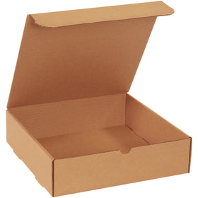 Ship documents and marketing materials with professional kraft corrugated mailers that need zero tape or assembly tools. This 12x11.75x3.25 one-piece design holds literature flat and resists crushing during transit. Bundle of 50 boxes gives you bulk savings without the custom carton expense.