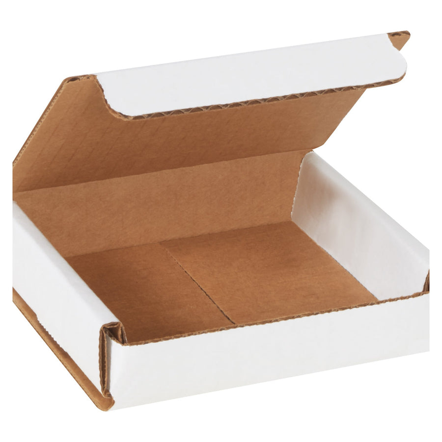 4x4x1 ECT-32-B White Corrugated Mailers 50-Pack M441 - alias listing