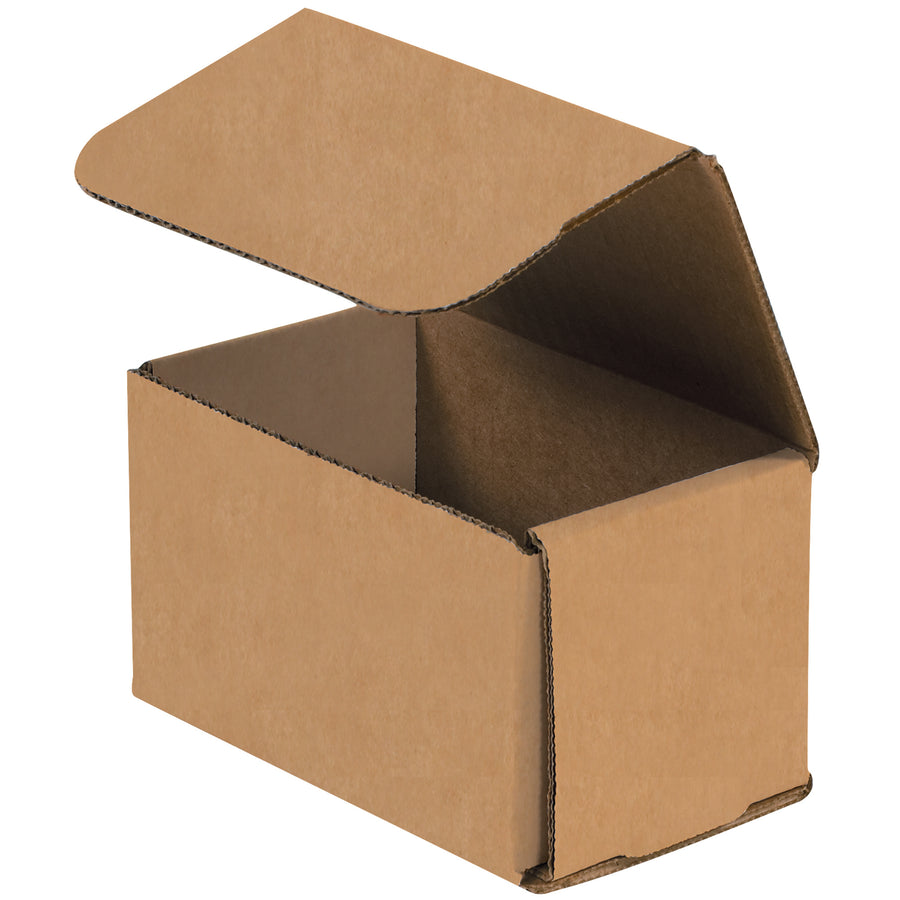 Ship small, fragile items safely with our ECT-32-B kraft corrugated mailers in 5x3x3 size. One-piece fold-and-tuck design requires no tape, glue, or staples–assemble in seconds. Bundle of 50 ships flat to maximize warehouse storage and reduce freight expenses.