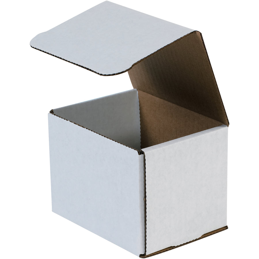 Ship small items safely with these ECT-32-B white corrugated mailers. One-piece fold-and-tuck design requires no tape, glue, or staples‚assembly takes seconds. Crush-resistant double walls on front and sides deliver reliable protection while keeping postage costs low. Sold in bundles of 50.