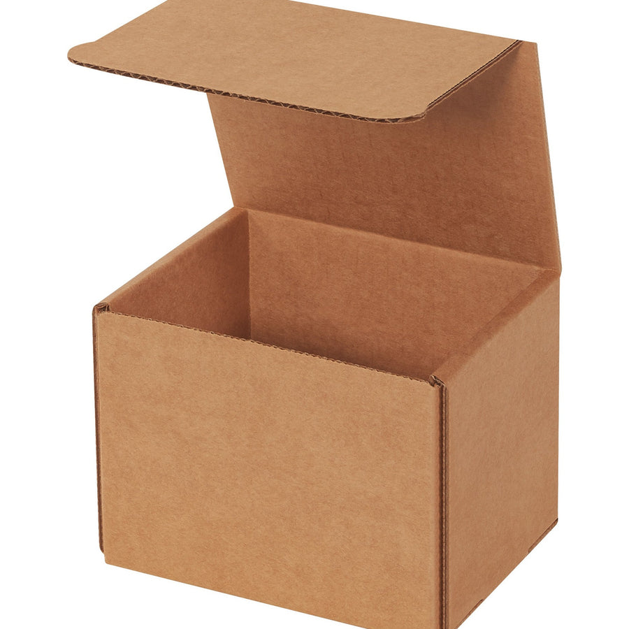 5x4x4 ECT-32-B Kraft Corrugated Mailers 50/Bundle M544K - alias listing