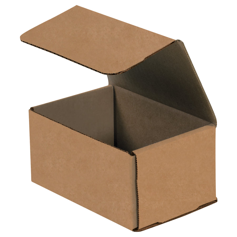 ECT-32-B kraft corrugated mailers engineered for small item protection and maximum freight efficiency. One-piece fold-and-tuck design–no tape, glue, or staples required. Ships and stores flat in 50-pack bundles to reduce warehouse space and cut postage costs.