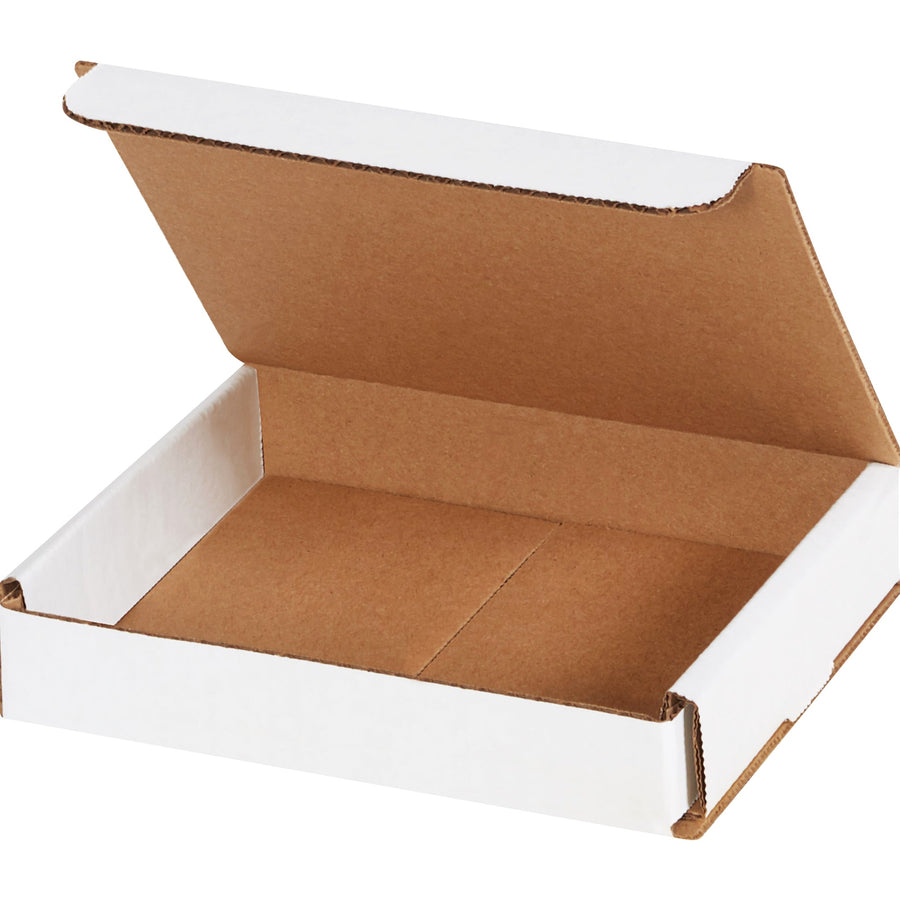 6x5x1 ECT-32-B White Corrugated Mailers 50/Bundle M651 - alias listing