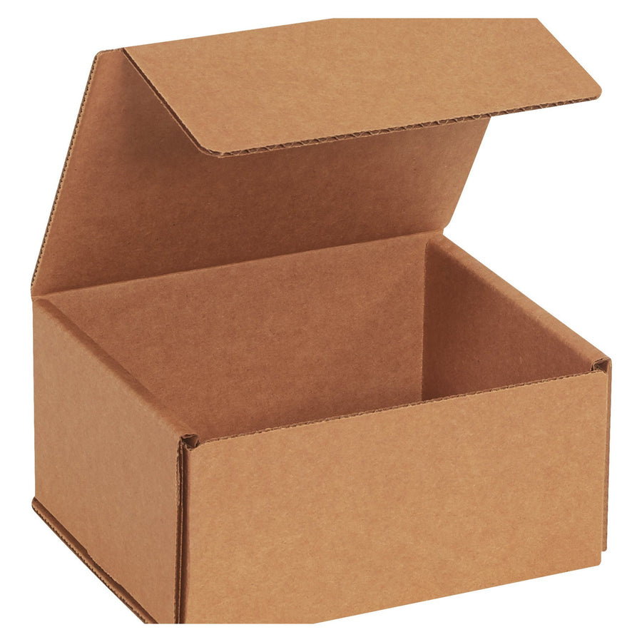 6x5x3 ECT-32 Kraft Corrugated Mailers 50/Bundle M653K - alias listing