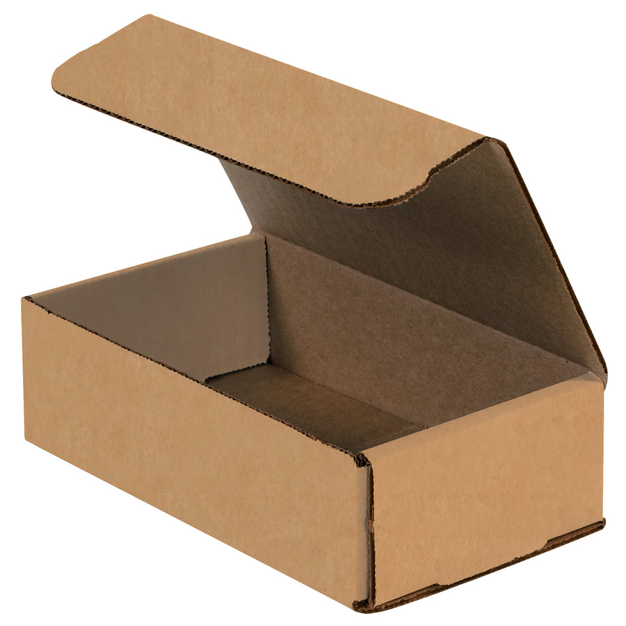 Reduce shipping costs and storage space with these ECT-32-B kraft corrugated mailers. One-piece fold-and-tuck design requires no tape, glue, or staples–assembly takes seconds. Double-wall crush-resistant construction protects small items, tools, and fragile products. Ships flat in bundles of 50.