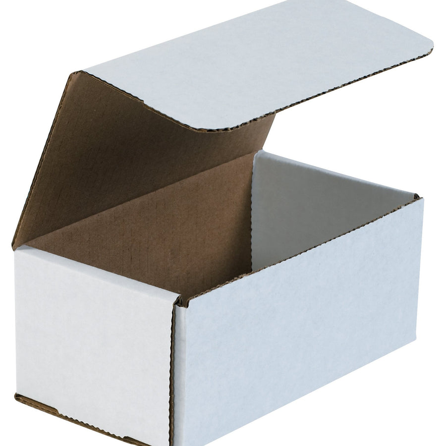 7x4x3 ECT-32-B White Corrugated Mailers 50-Pack M743 - alias listing