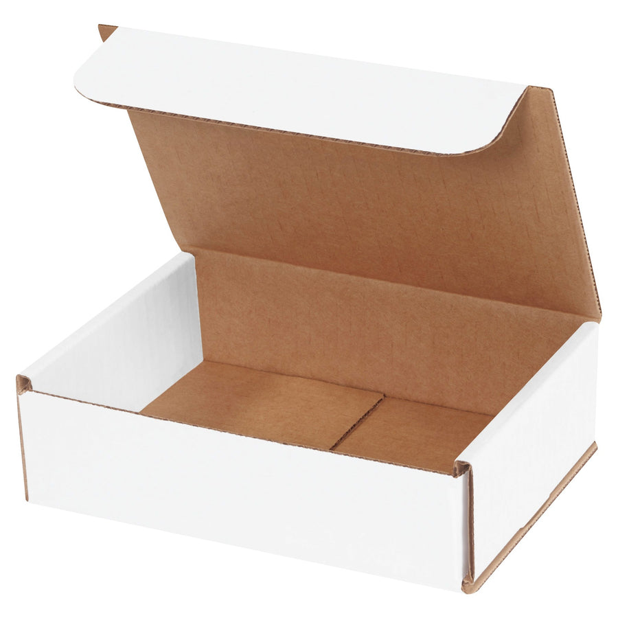 7x6x2 ECT-32 White Corrugated Mailers 50-Pack M762 - alias listing