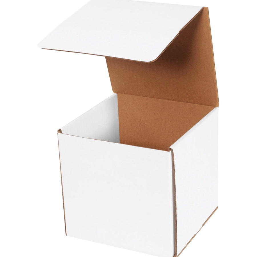 7x7x7 ECT-32 White Corrugated Mailers 50/Bundle M777 - alias listing