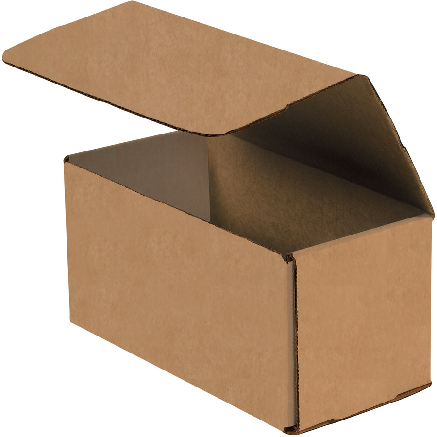 Ship small items faster with zero assembly. These 8x4x4 ECT-32-B kraft corrugated mailers feature one-piece fold-and-tuck construction with double-wall crush protection on front and sides. Bundle of 50 ships flat‚cut storage footprint and freight costs immediately.