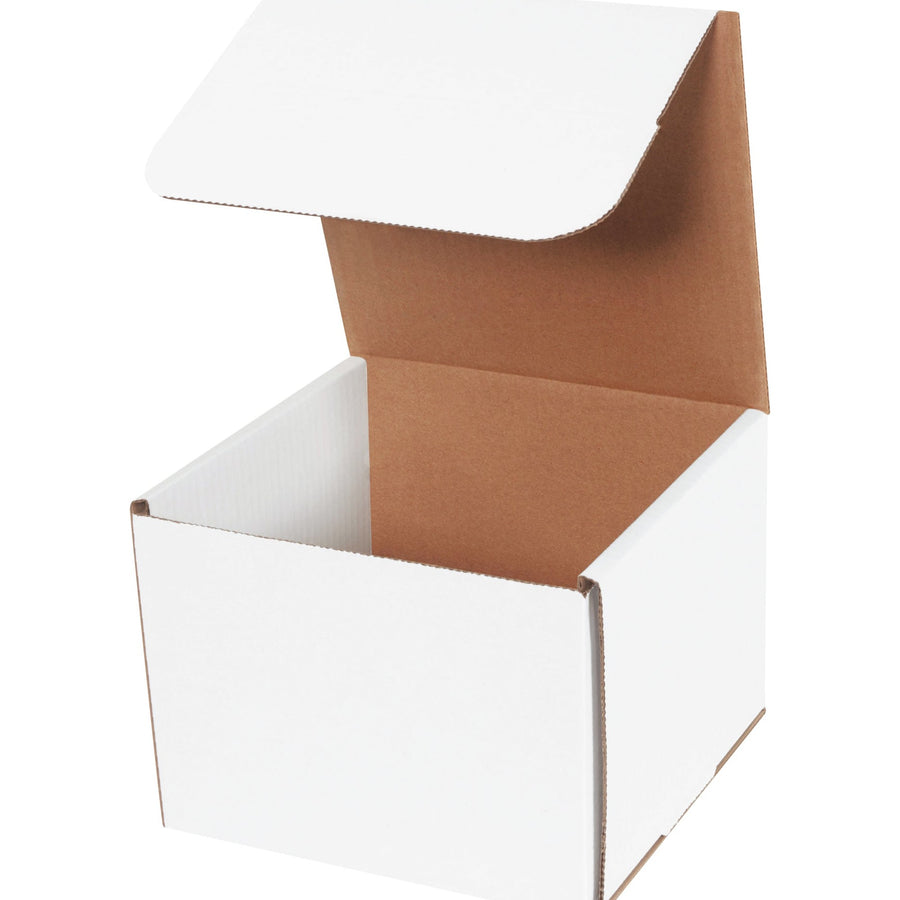 8x8x6 ECT-32-B White Corrugated Mailers 50-Pack M886 - alias listing