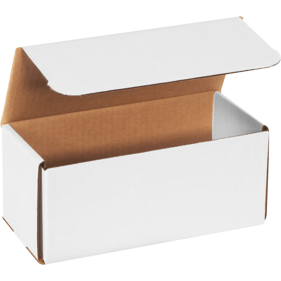 Ship small items with confidence using these ECT-32-B white corrugated mailers featuring one-piece fold-and-tuck construction. Double-wall crush-resistant design on front and sides eliminates the need for tape, glue, or staples–assembled in seconds. Bundle of 50 mailers reduces per-unit costs and freight spend.