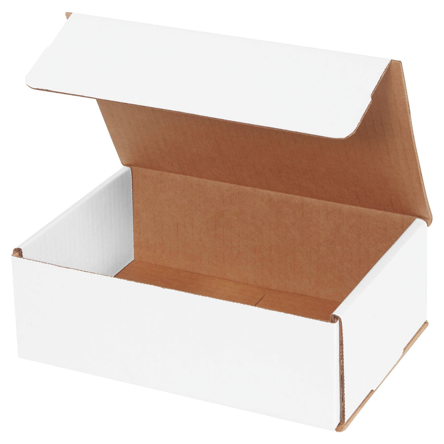 9x6x3 ECT-32-B White Corrugated Mailers 50-Pack M963 - alias listing