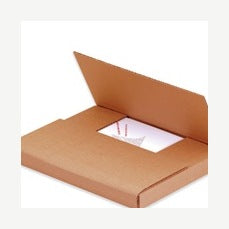 9.62x6.62x3.5 Kraft Easy Fold Mailers 50/Bundle