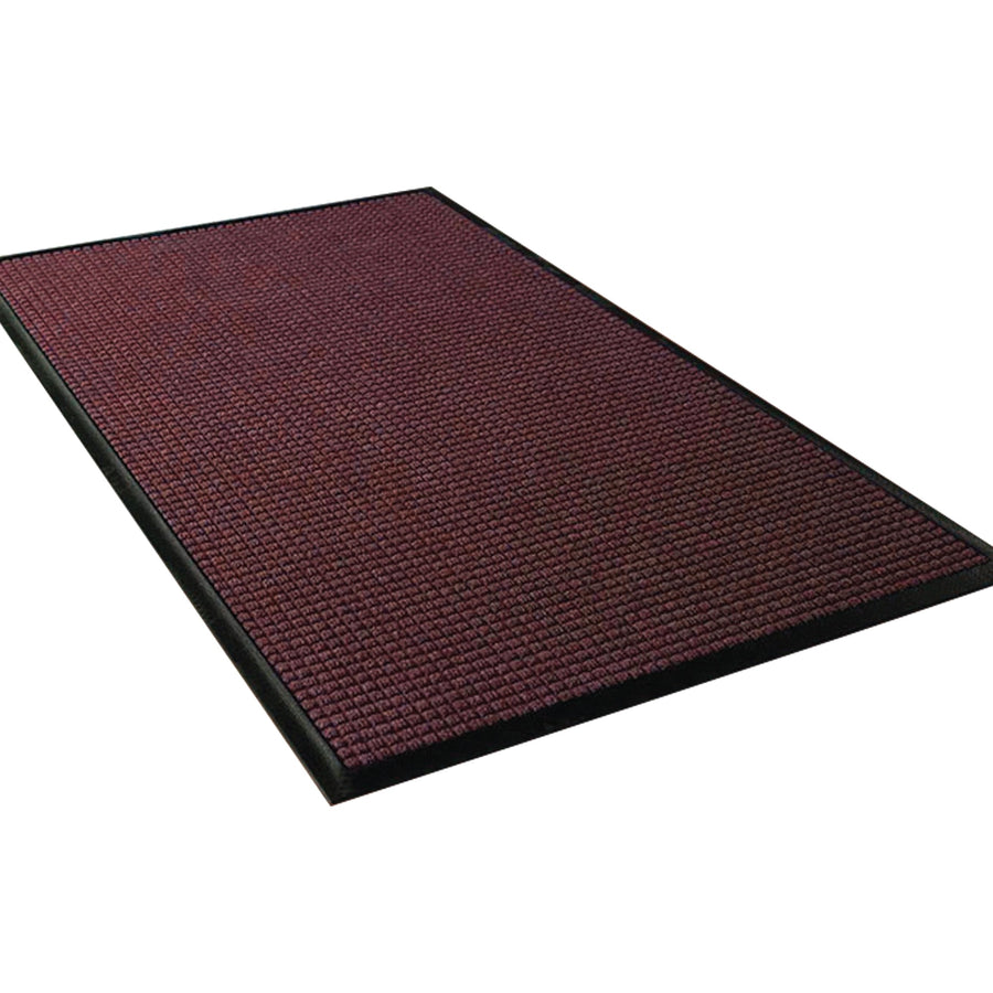 12 ft x 4 ft Red/Black Rubber Waterhog Entry Mat MAT164RB