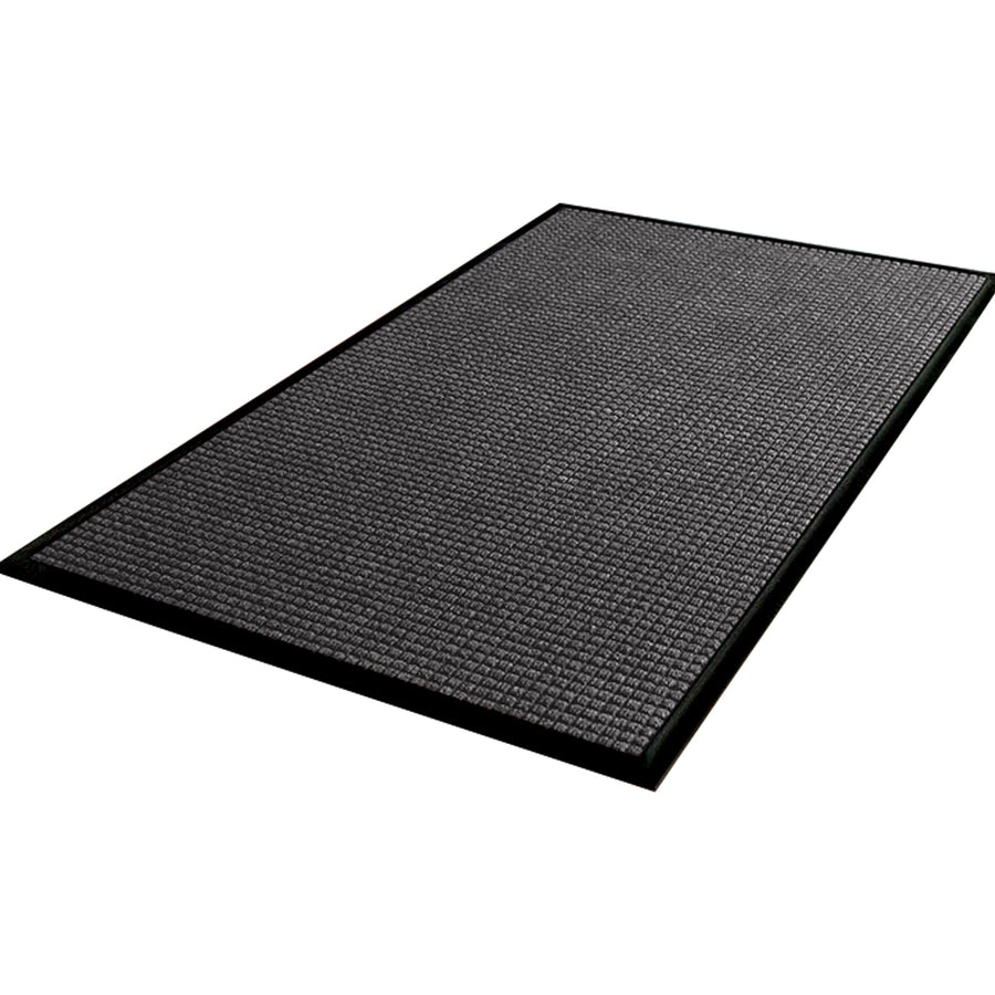 6x6 Medium Gray Rubber Entry Mat Waterhog Floor Mat 1 Each MAT166MG