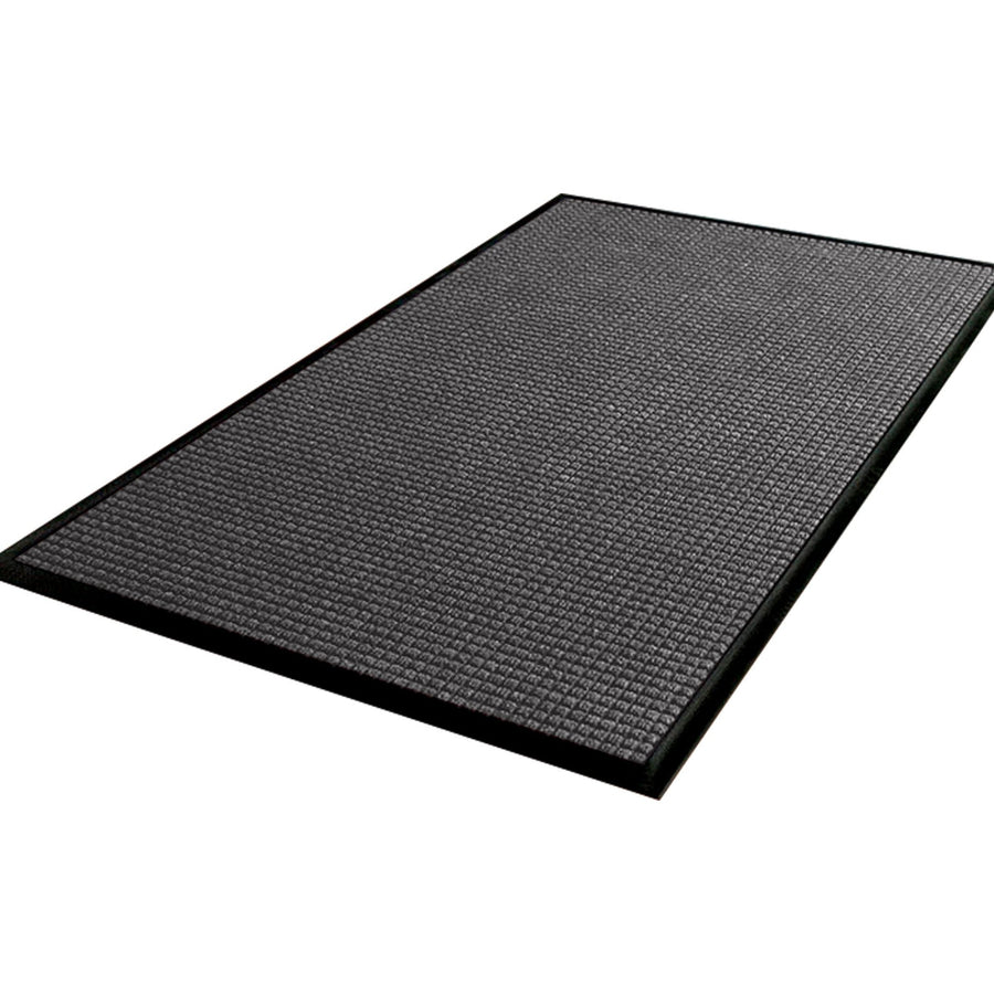 8 ft x 6 ft Medium Gray Rubber Waterhog Entry Mat 1 Each MAT167MG